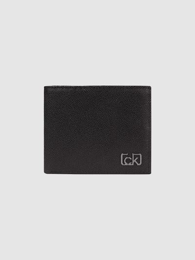 Calvin Klein Táskák & Kiegészítők HU012665 | Calvin Klein RFID-Blocking Slimfold Férfi Pénztárca Fek